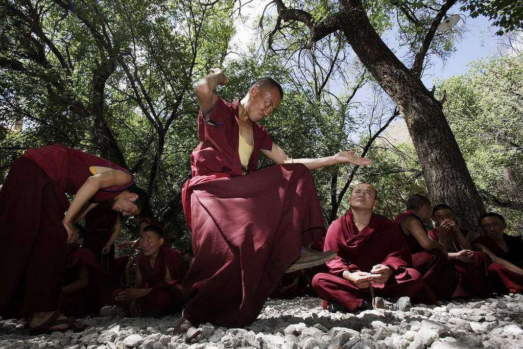 Sho Dun Festival in Tibet