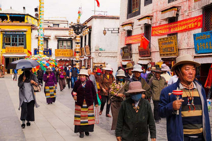 Sho Dun Festival in Tibet