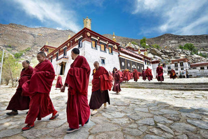 Sho Dun Festival in Tibet