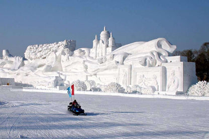 Winter in the North: Harbin Ice Lanterns and Skiing